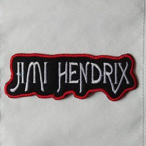 👾 2/$15: JIMI HENDRIX iron on patch